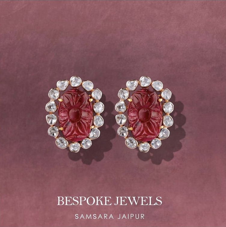 Rubellite Earrings